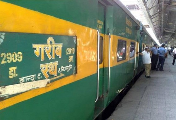 ‘Garib Rath’ Train Services to start in Tripura from 3rd July ‘Garib Rath’ Train Services to start in Tripura from 3rd July
